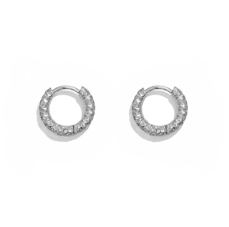 Antibes hoops Silver Small