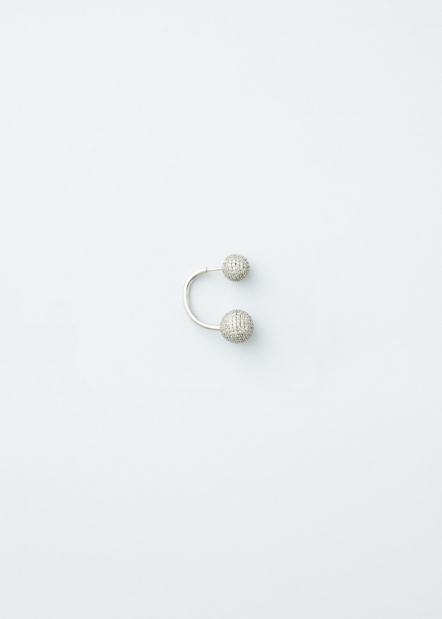 Arc earrings - Pavé - Single