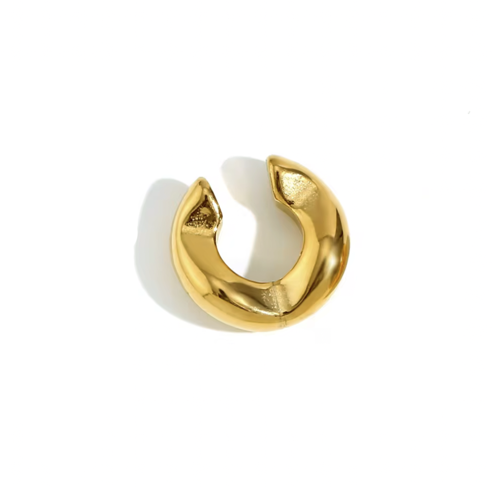 Wave cuff gold
