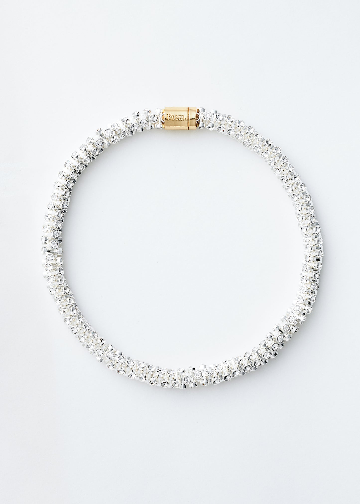 Spine necklace - Rhinestones - Long