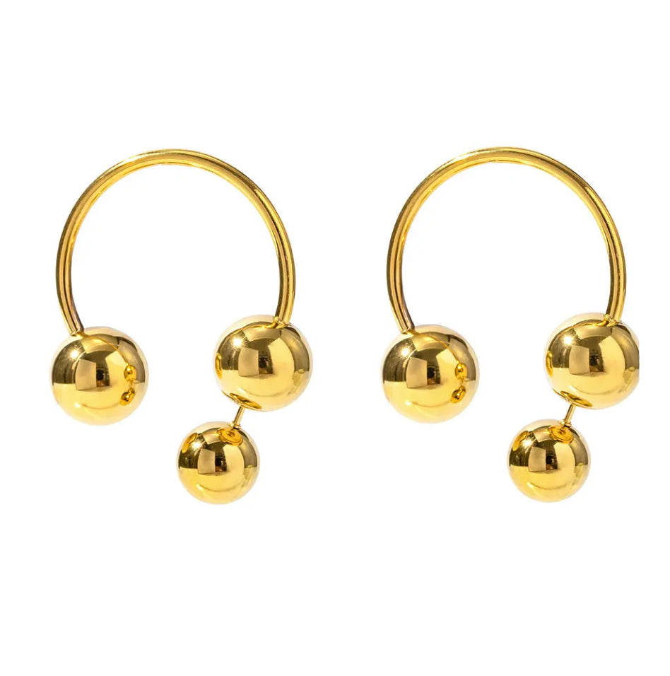 Palermo earrings gold