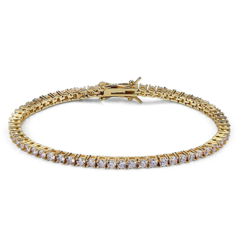 Sky bracelet gold/Rhinestones