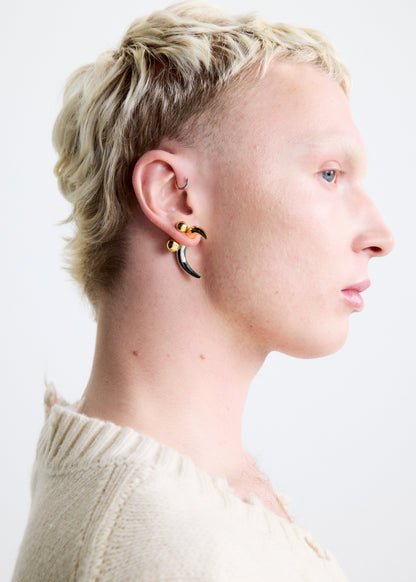 Spike earrings - Gold/Silver