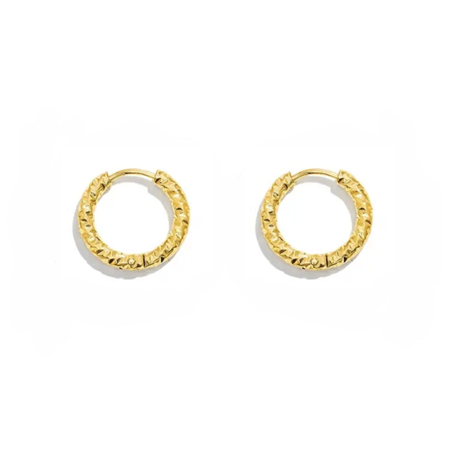 Antibes hoops gold Small