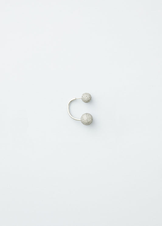 Arc earrings - Pavé - Single