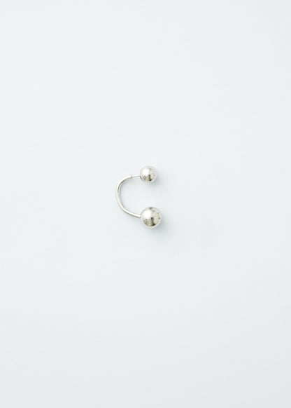 Arc earrings - Silver - Single