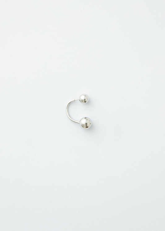 Arc earrings - Silver - Single
