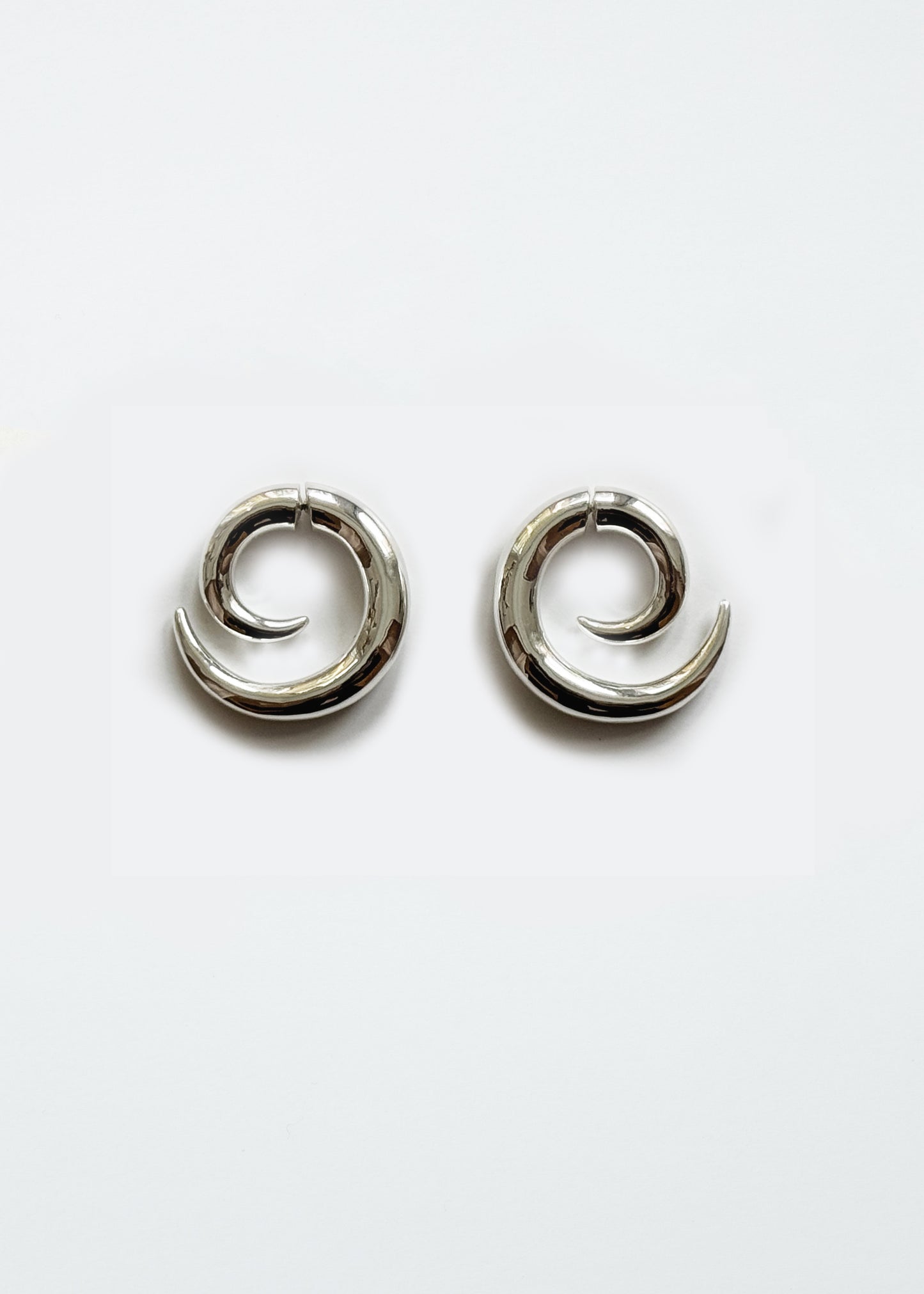 Eternity earrings - Silver - Pair