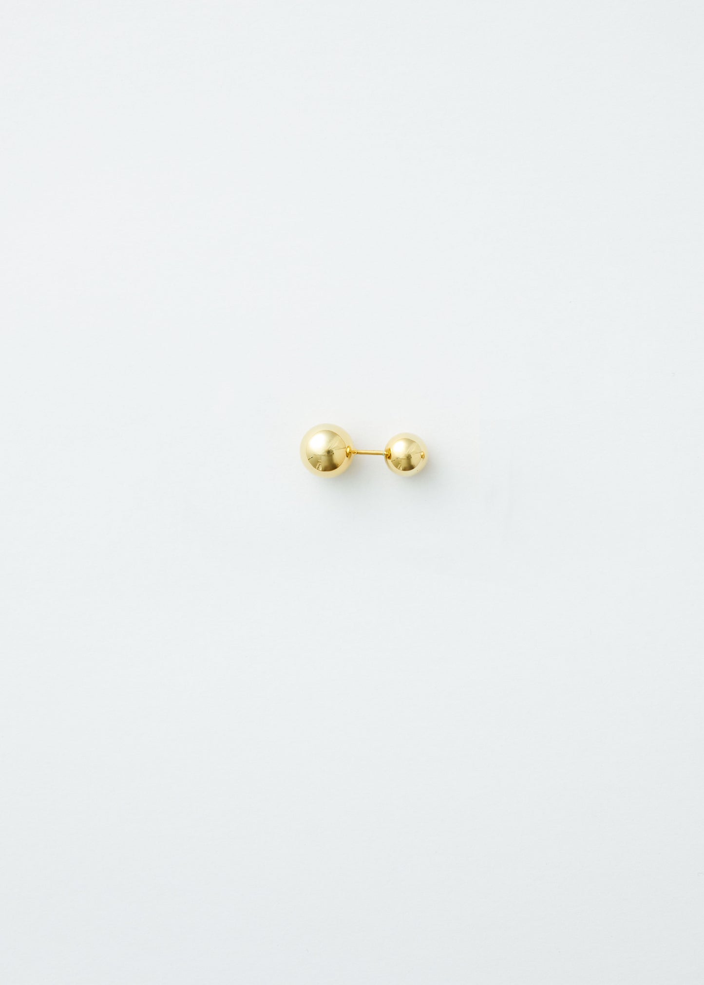 Stud earrings - Gold - Single