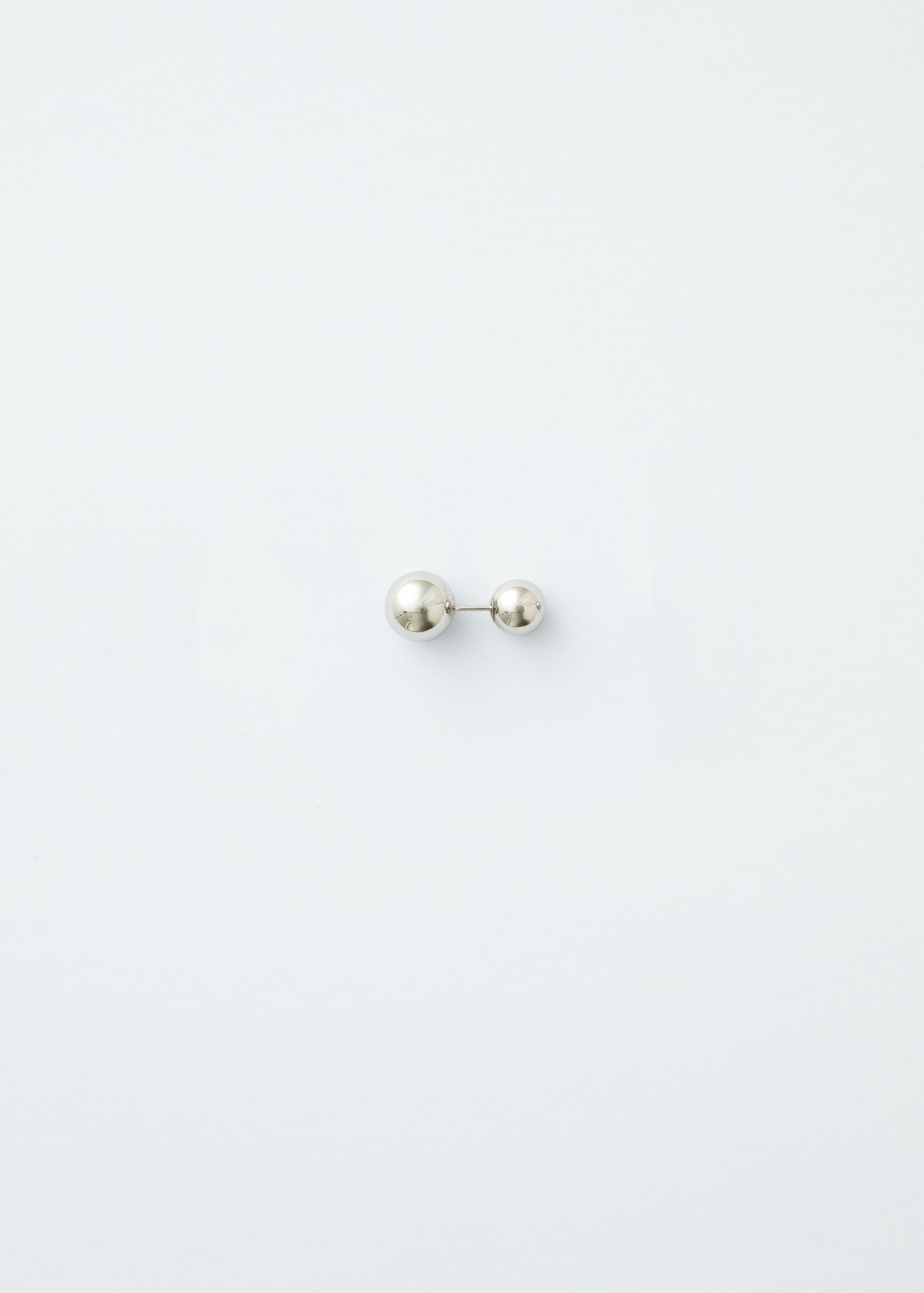 Stud earrings - Silver - Single