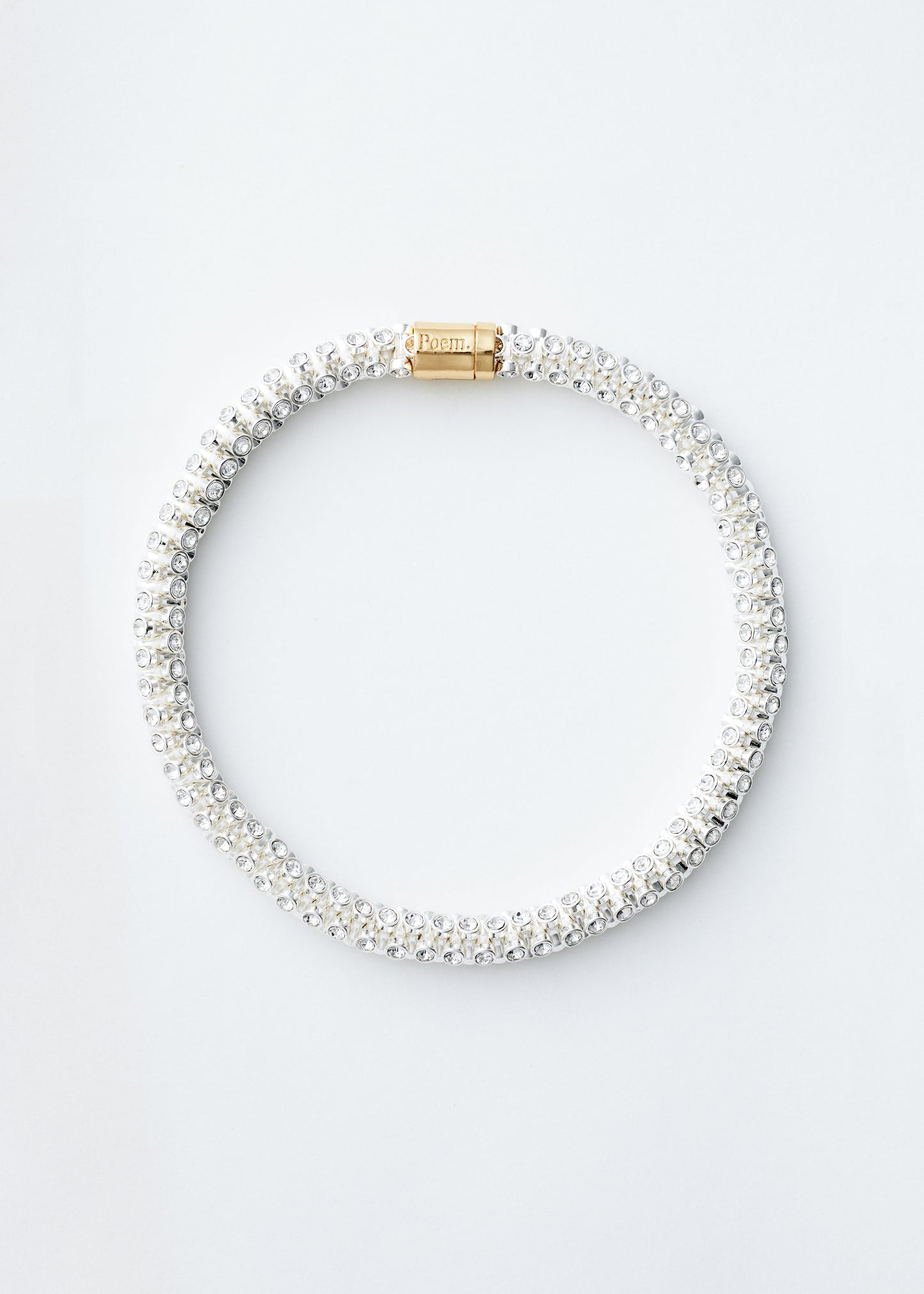 Spine necklace - Rhinestones